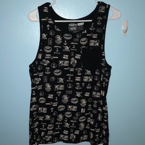 Vans tank top shirt